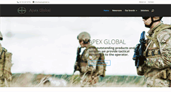 Desktop Screenshot of apexglobal.eu